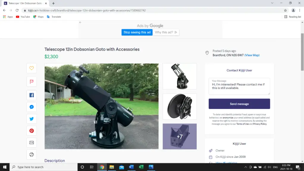 Beginner Telescope