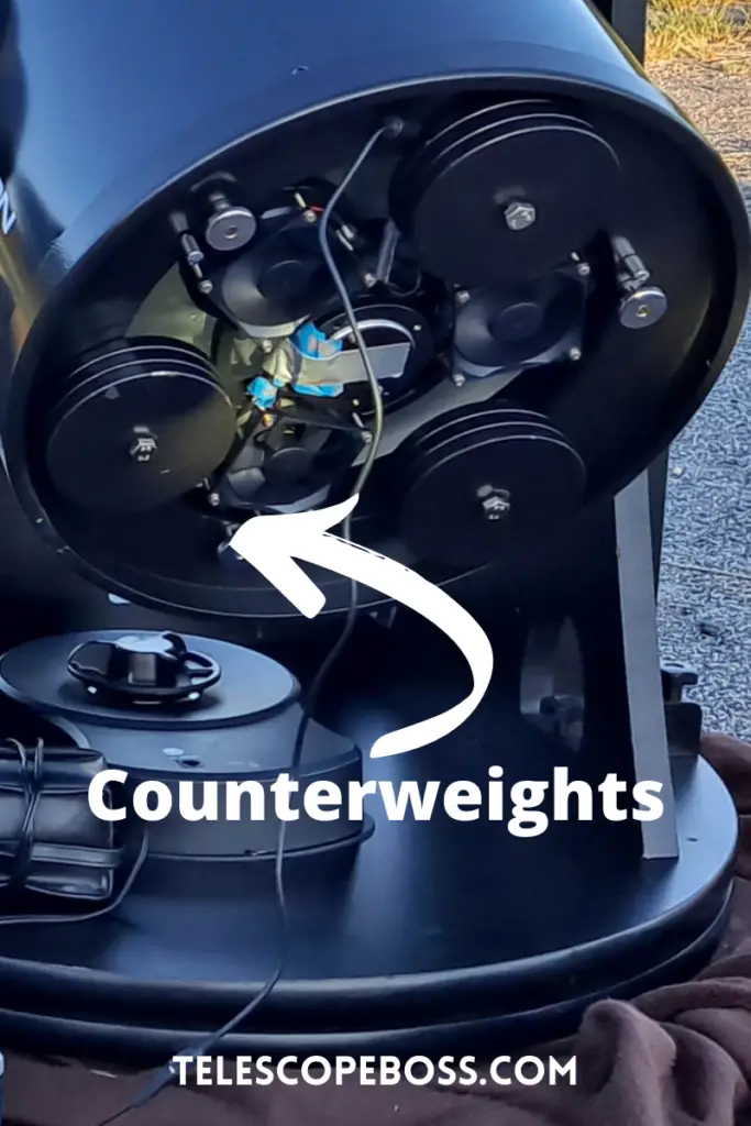 DIY Telescope Counterweights