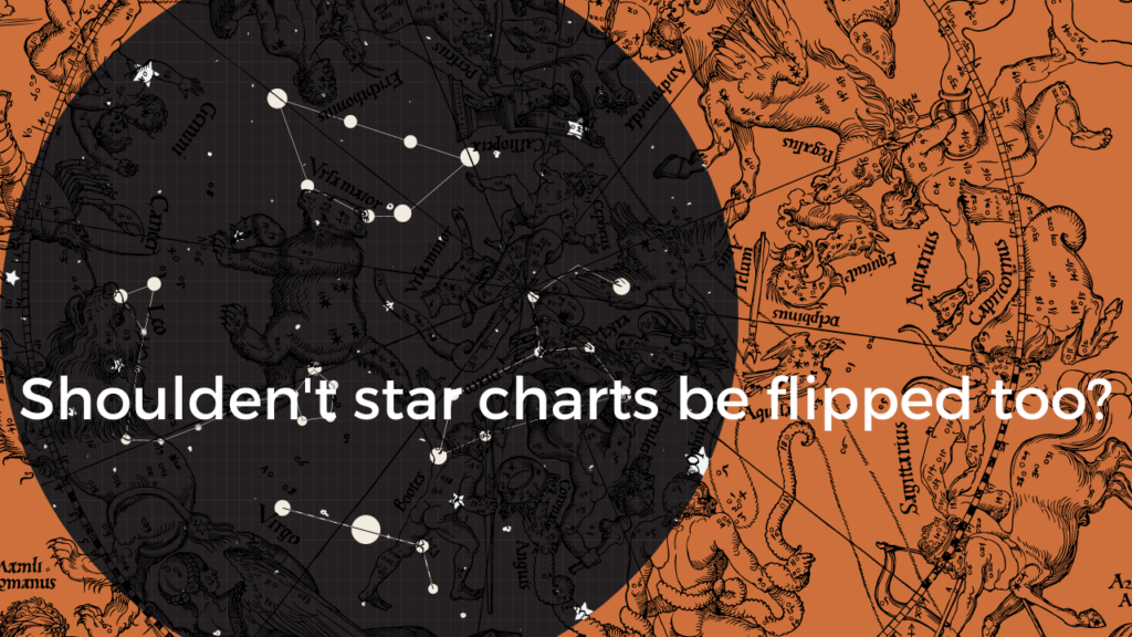 Should star charts be flipped?