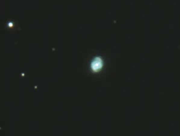 Cat's Eye Nebula blurry from over magnification