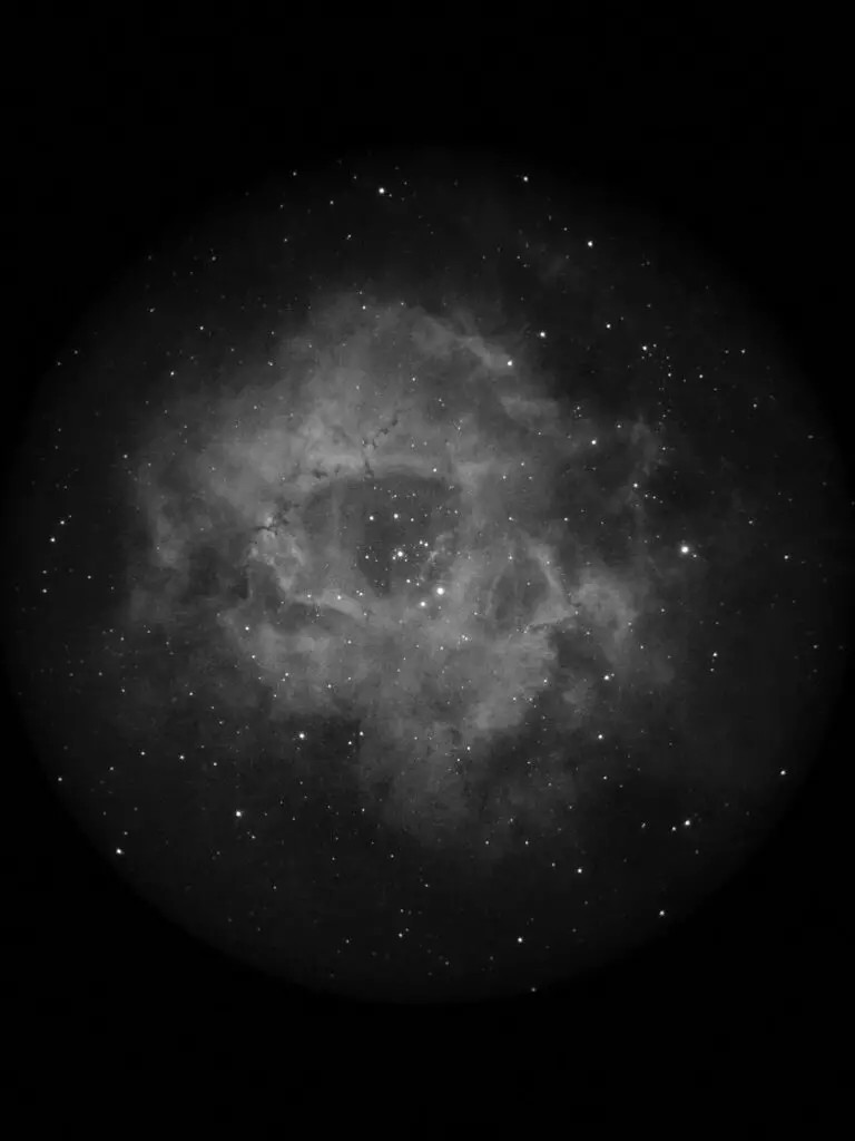 Rosette Nebula with Night Vision