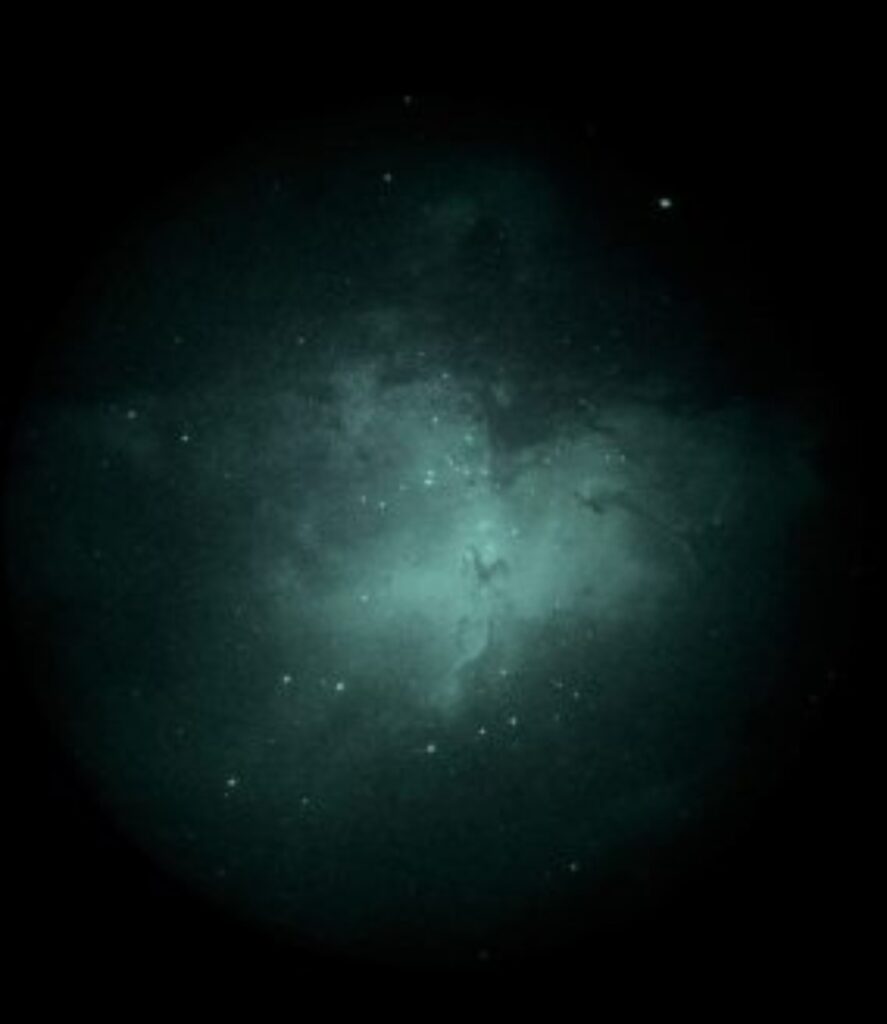 Eagle Nebula with Night Vision