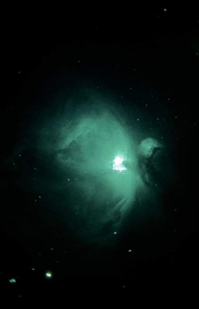 Orion Nebula with Night Vision