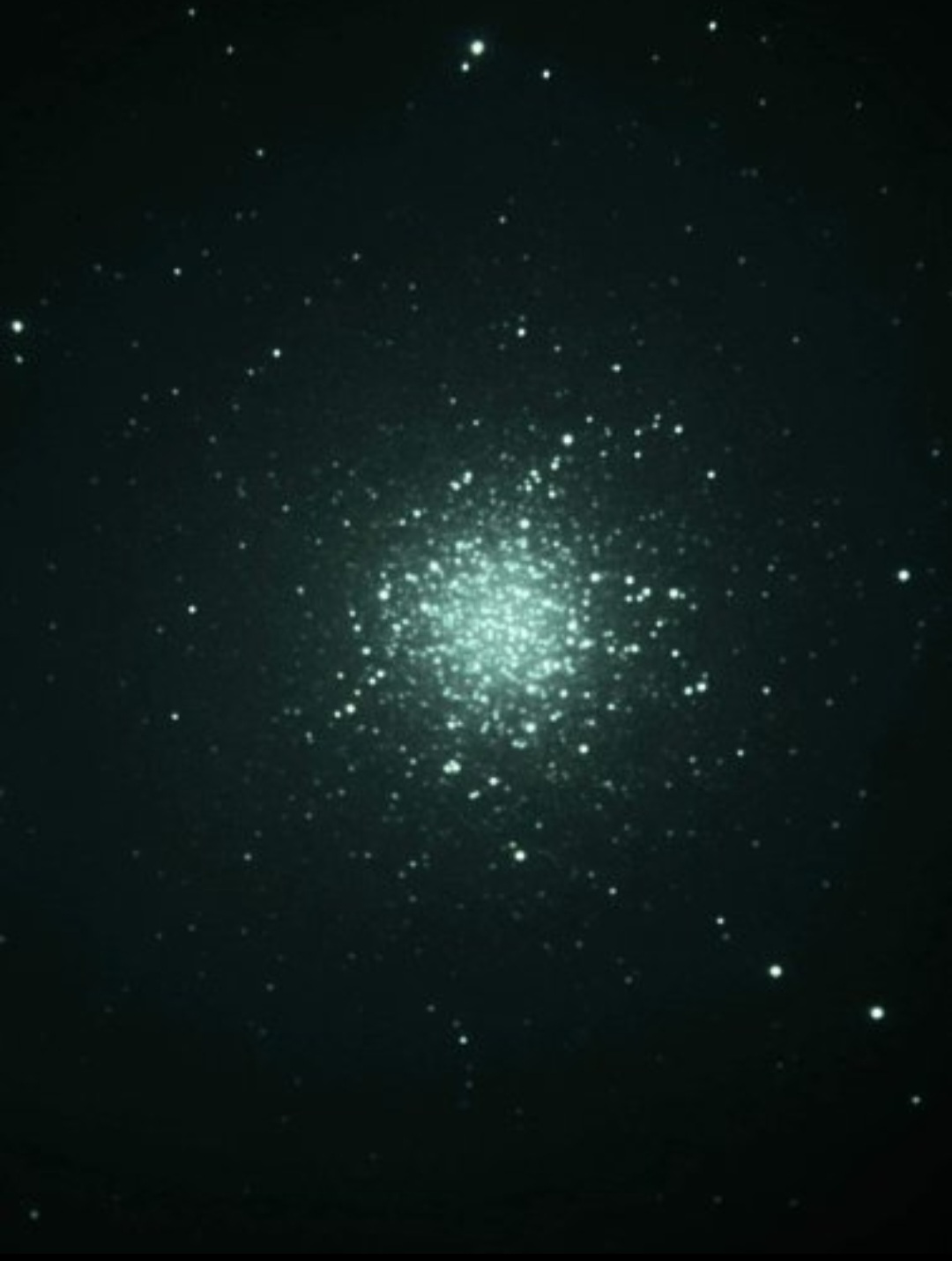 M13 Nebula with Night Vision